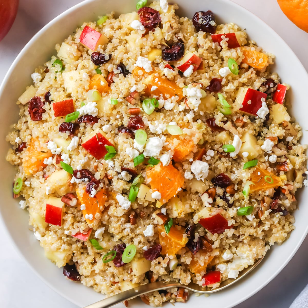 Fall quinoa salad.