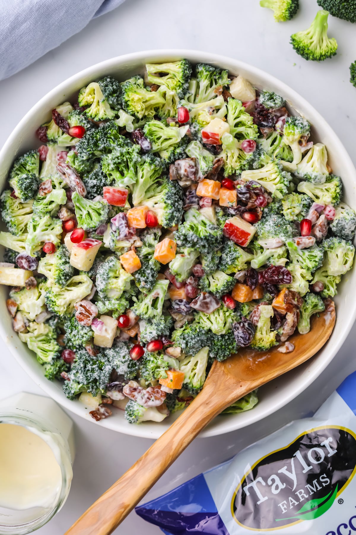 Holiday broccoli salad.