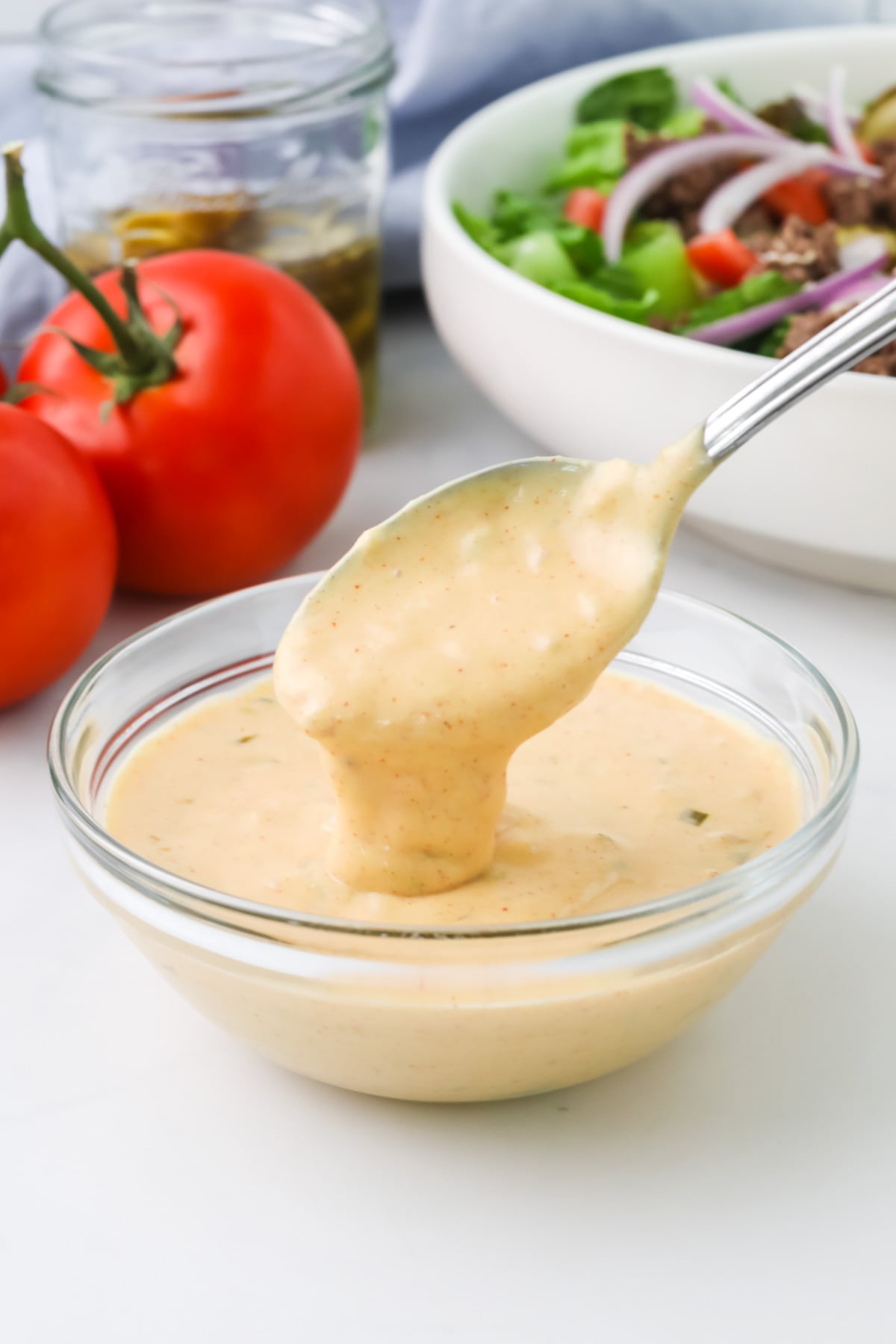 Big mac sauce dressing.
