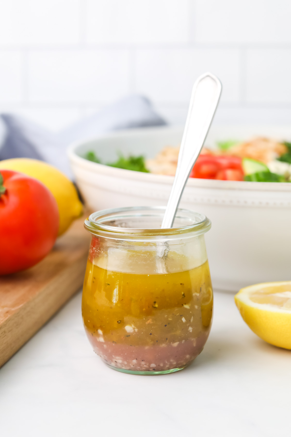 Greek salad dressing.