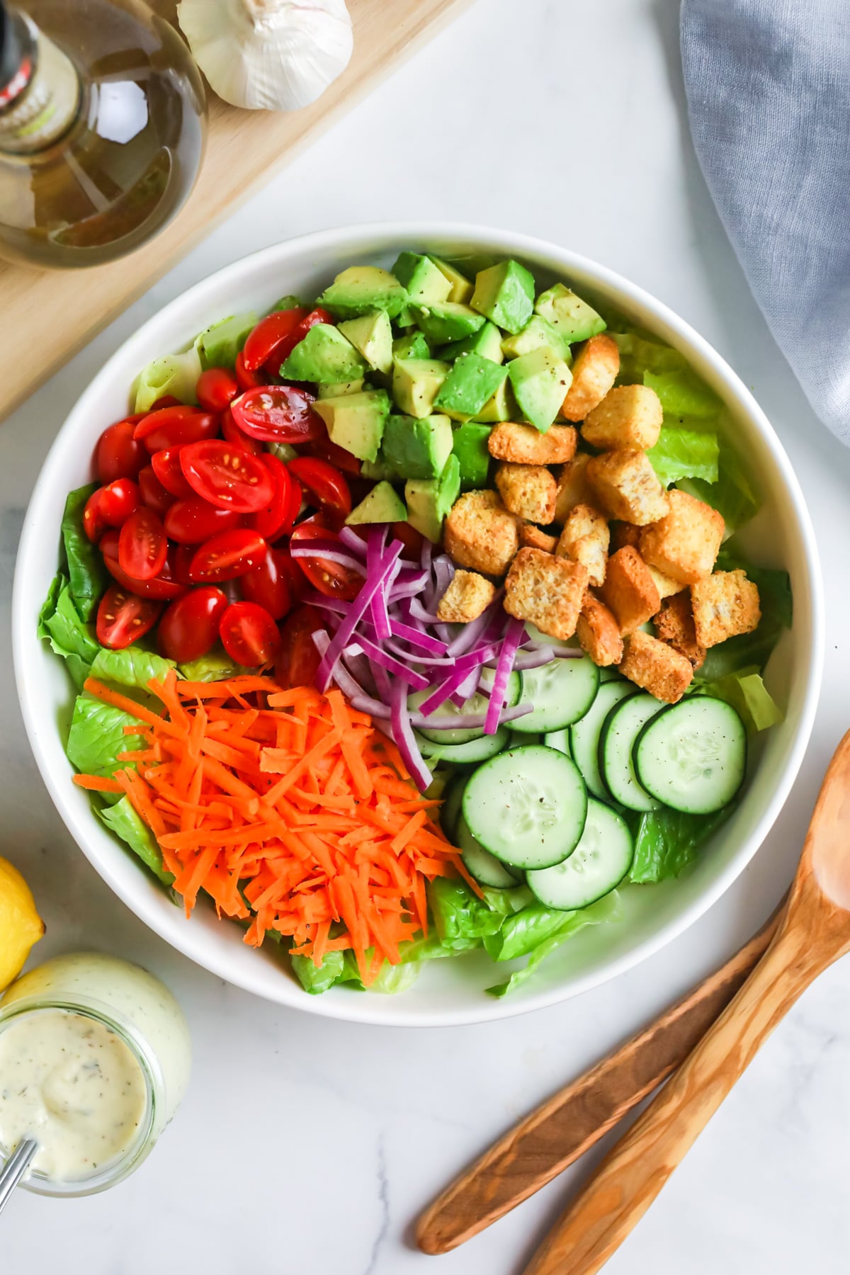 side salad ingredients